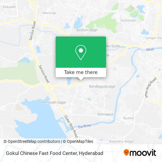 Gokul Chinese Fast Food Center map