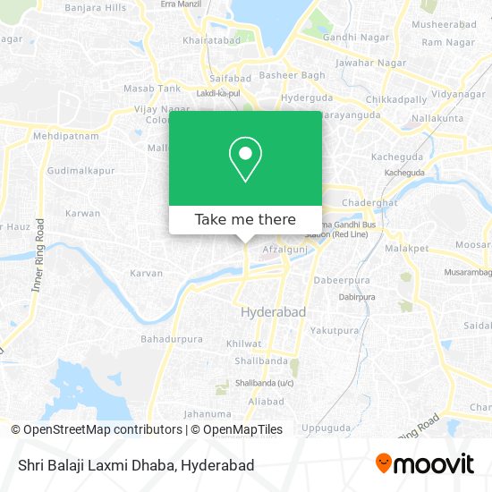 Shri Balaji Laxmi Dhaba map