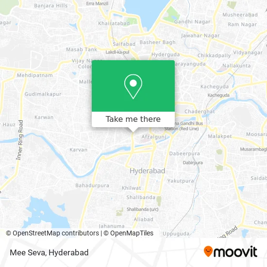 Mee Seva map