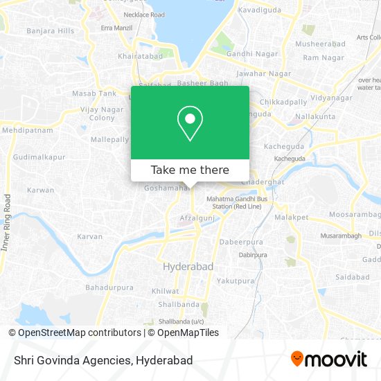 Shri Govinda Agencies map