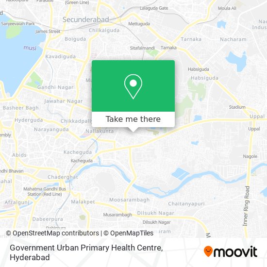Government Urban Primary Health Centre map