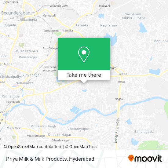 Priya Milk & Milk Products map