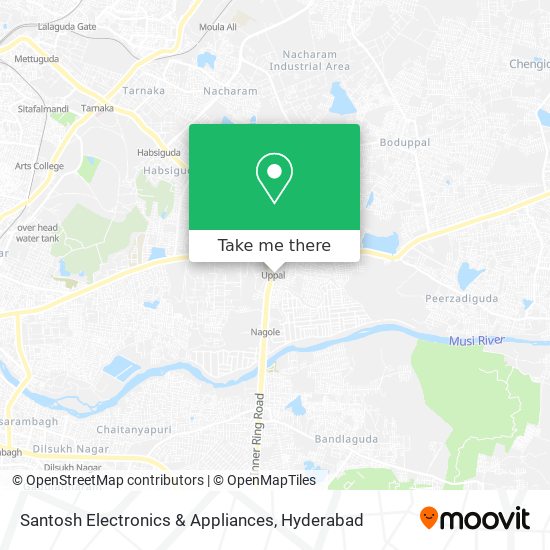 Santosh Electronics & Appliances map