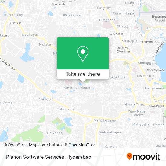 Planon Software Services map