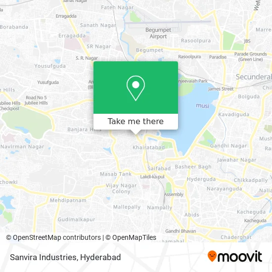 Sanvira Industries map