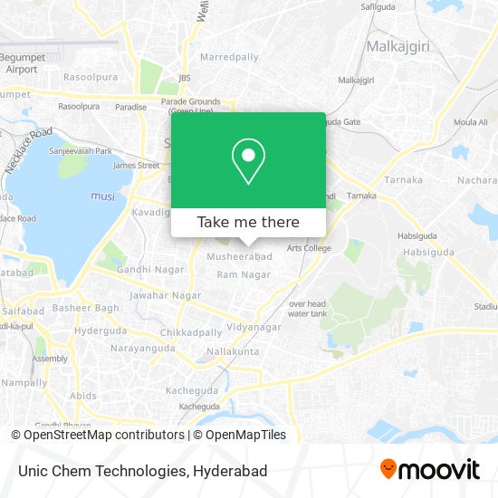 Unic Chem Technologies map