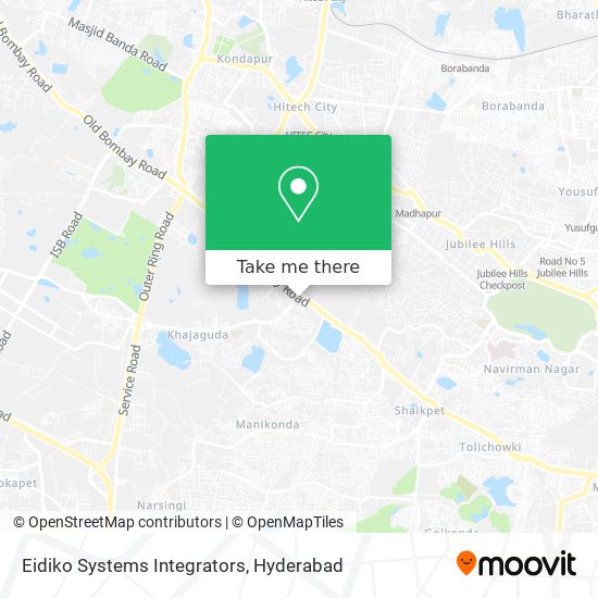 Eidiko Systems Integrators map
