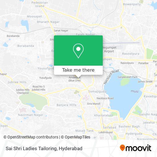 Sai Shri Ladies Tailoring map