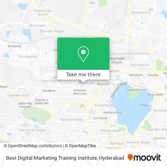 Best Digital Marketing Training Institute map