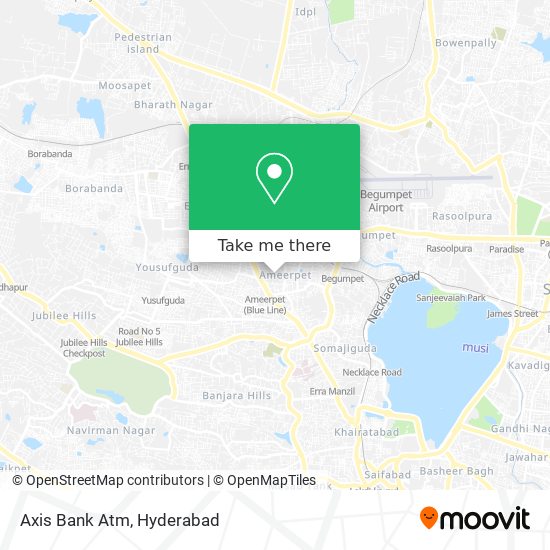 Axis Bank Atm map