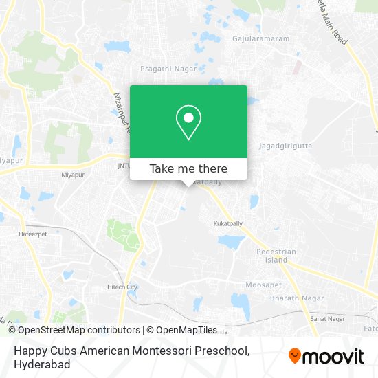 Happy Cubs American Montessori Preschool map