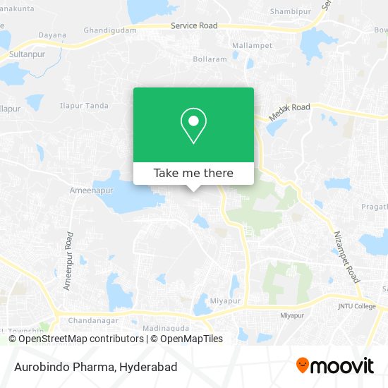 Aurobindo Pharma map