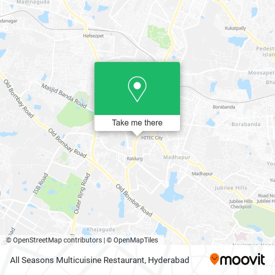 All Seasons Multicuisine Restaurant map
