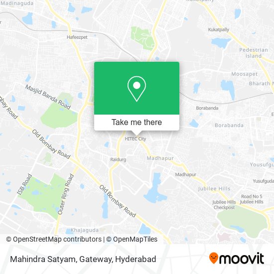 Mahindra Satyam, Gateway map