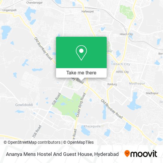 Ananya Mens Hostel And Guest House map