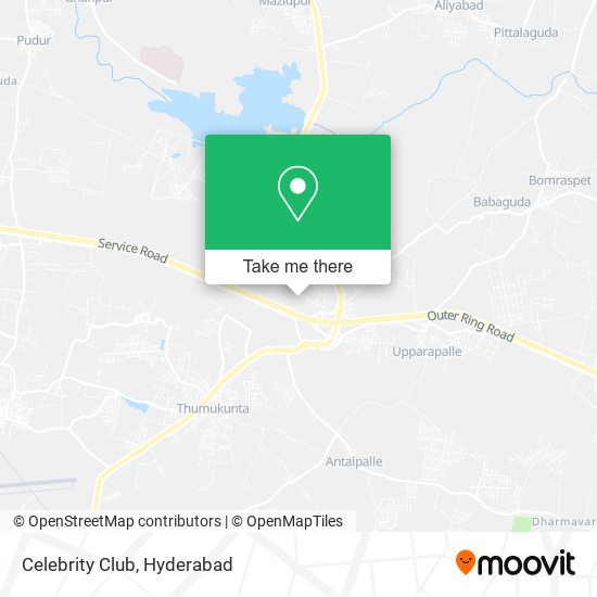 Celebrity Club map