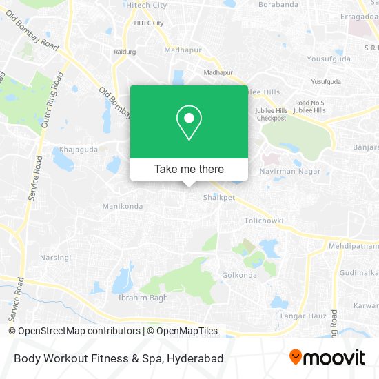 Body Workout Fitness & Spa map