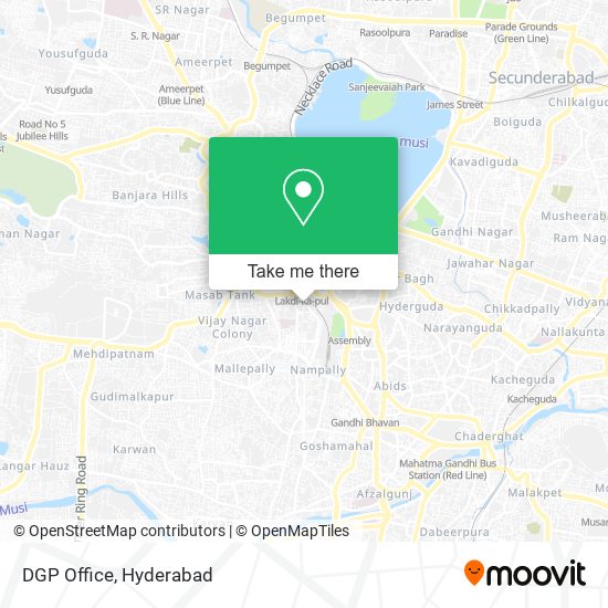 DGP Office map