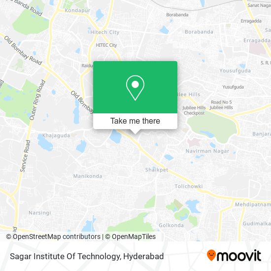 Sagar Institute Of Technology map