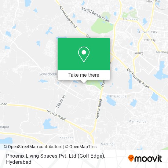 Phoenix Living Spaces Pvt. Ltd (Golf Edge) map