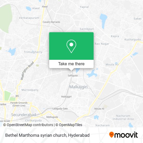 Bethel Marthoma syrian church map