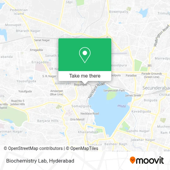 Biochemistry Lab map