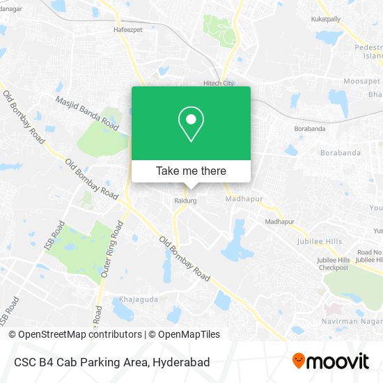 CSC B4 Cab Parking Area map