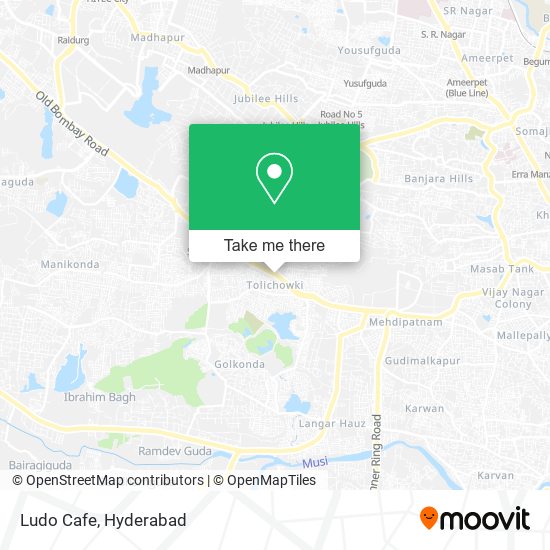 Ludo Cafe map