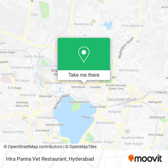 Hira Panna Vet Restaurant map