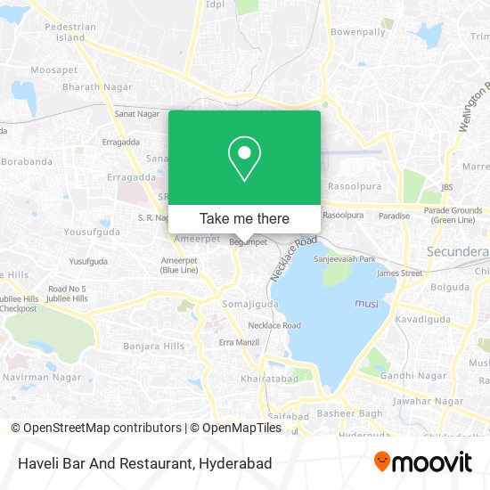 Haveli Bar And Restaurant map