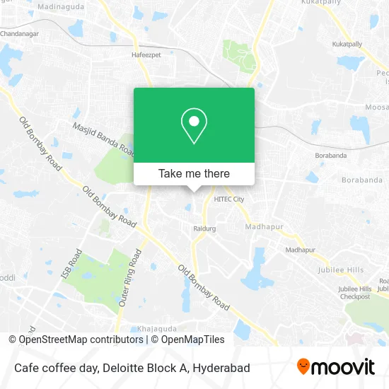 Cafe coffee day, Deloitte Block A map