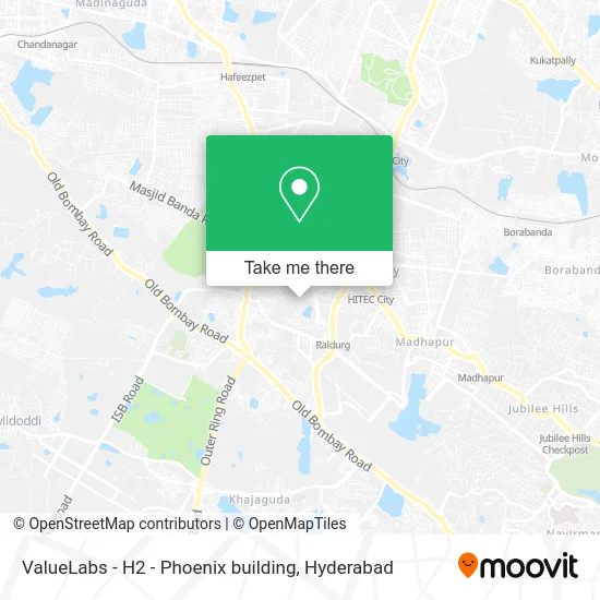 ValueLabs - H2 - Phoenix building map