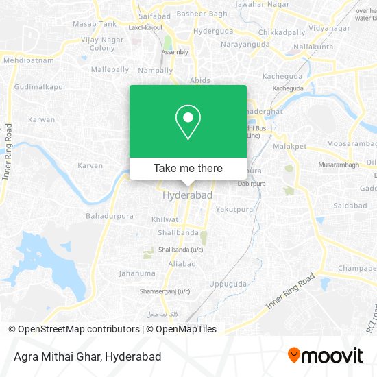 Agra Mithai Ghar map