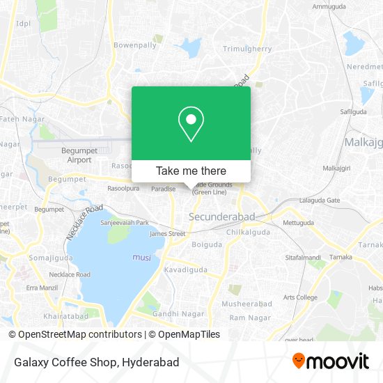 Galaxy Coffee Shop map