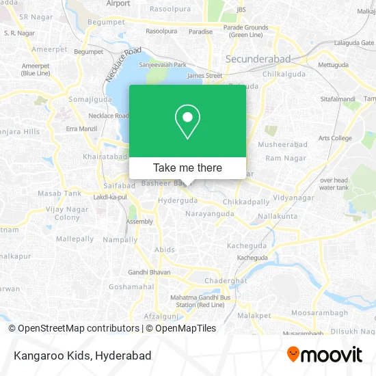 Kangaroo Kids map