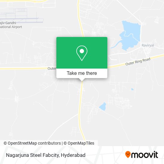 Nagarjuna Steel Fabcity map