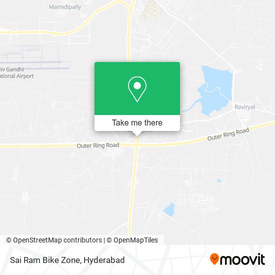 Sai Ram Bike Zone map