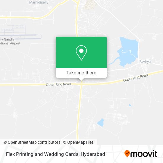 Flex Printing and Wedding Cards map