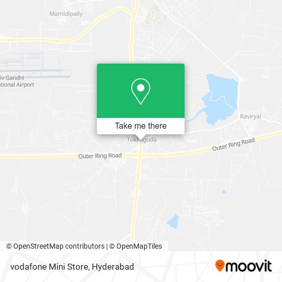 vodafone Mini Store map