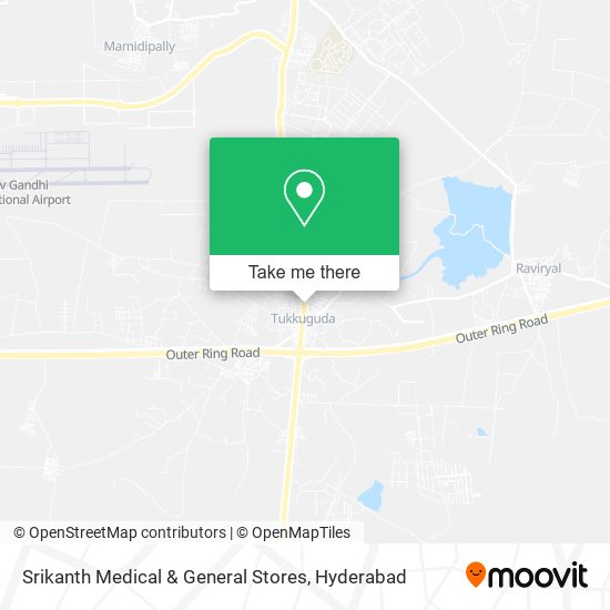 Srikanth Medical & General Stores map