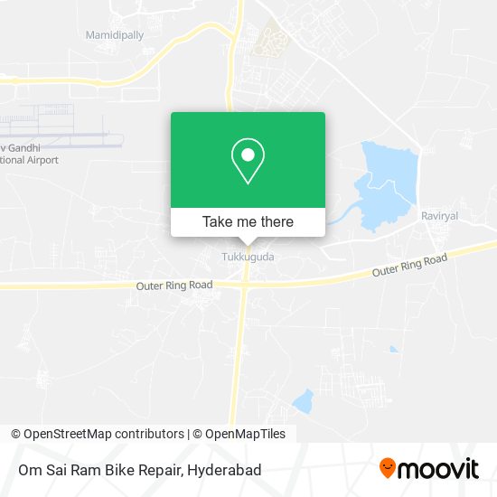 Om Sai Ram Bike Repair map