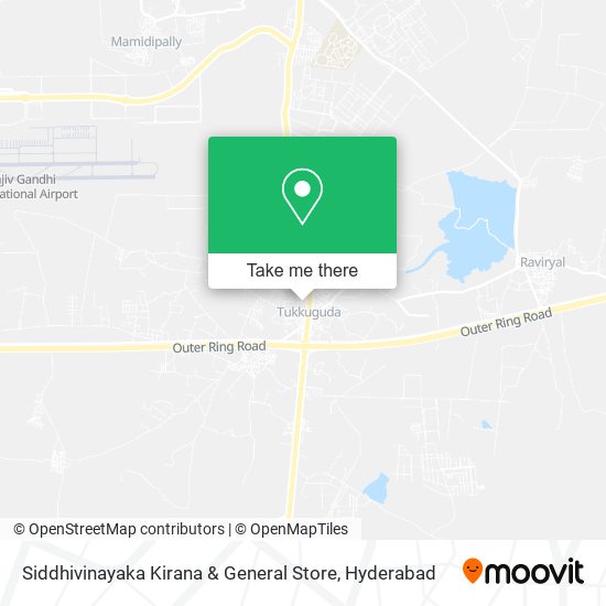 Siddhivinayaka Kirana & General Store map