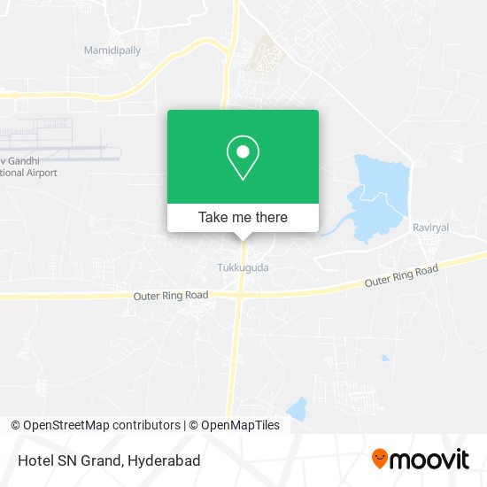 Hotel SN Grand map