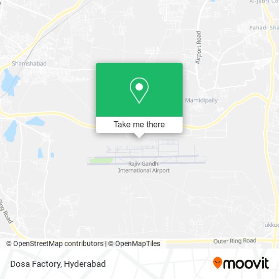 Dosa Factory map