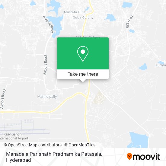 Manadala Parishath Pradhamika Patasala map