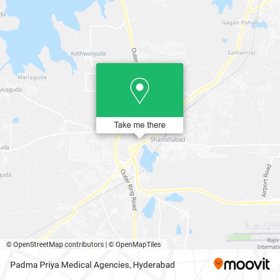 Padma Priya Medical Agencies map