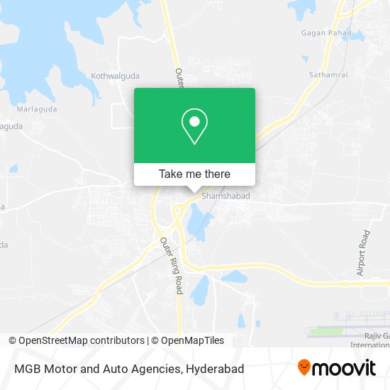 MGB Motor and Auto Agencies map