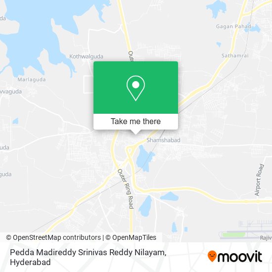 Pedda Madireddy Srinivas Reddy Nilayam map