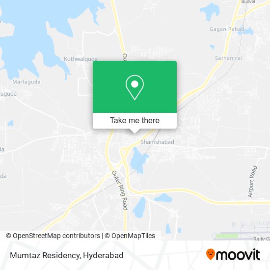 Mumtaz Residency map