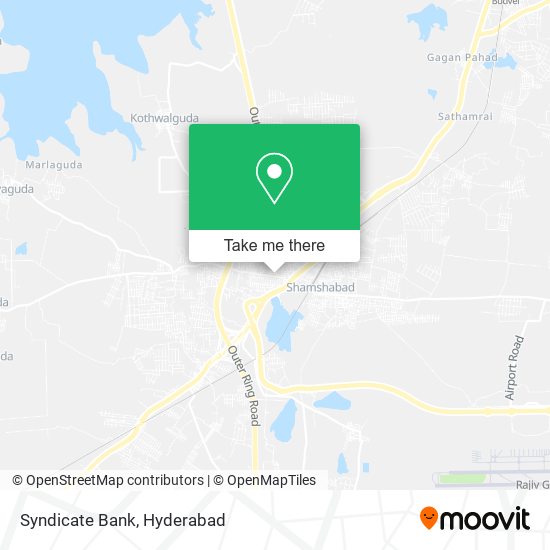 Syndicate Bank map